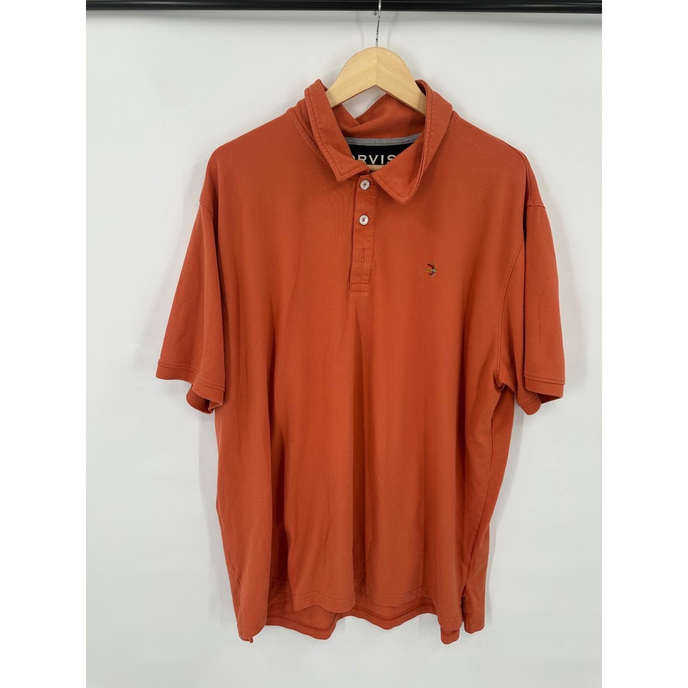 Orvis Polo Shirt Mens XXL Relaxed Casual Preppy Outdoors Work Logo Fishing